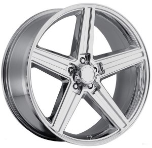 22X8.5 5-114.3 +38 74.1 CHROME - IROC REPLICA
