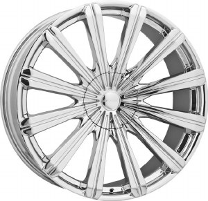 22X8.0 5-114.3 / 5-120 +38 74.1 CHROME