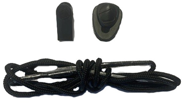 Liquid Force Binding Replace Lace w/Lock & End Clip - Each