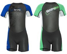 Bare Kids Tadpole Shorty Wetsuit - Size 4