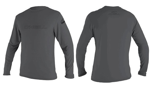 Men LS UPF 50 Basic SunShirt - XS