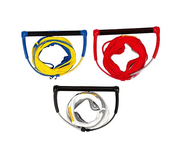 Ronix 2.0 Hide with 65 Foot Poly-E - 4 Section Wakeboard Rope & Handle Combination