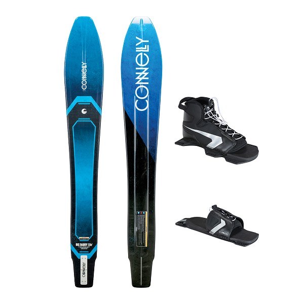 Connelly Big Daddy Slalom Ski w/L/XL Shadow Front & Adjust RTP