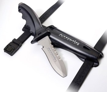 Atomic Titanium Blunt Tip Knife