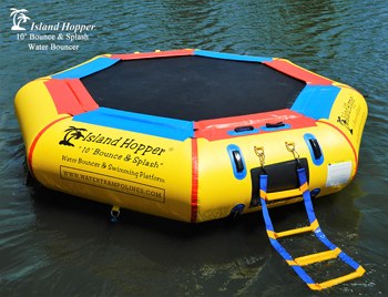 10 ft Bounce & Splash Water Bouncer - By Island Hopper