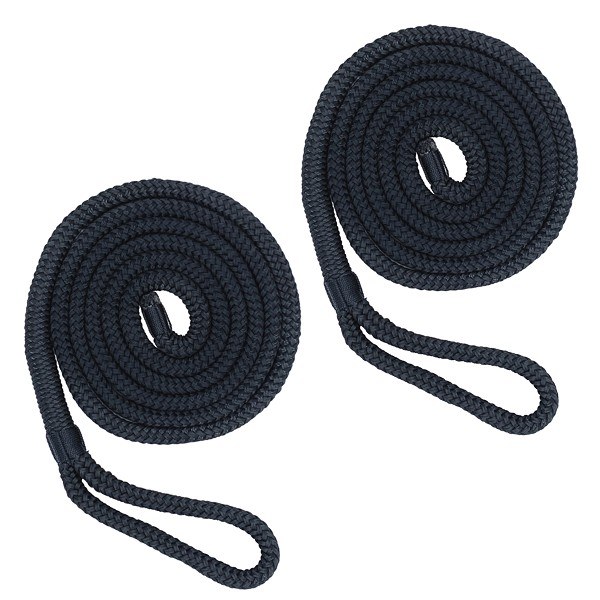 SD Br Fen Line 1/4" X 6' - Pair - Black