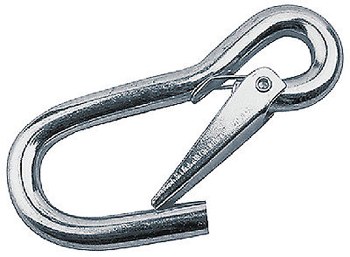Galvanized Steel Spring Hook 4 1/16" - by Sea Dog