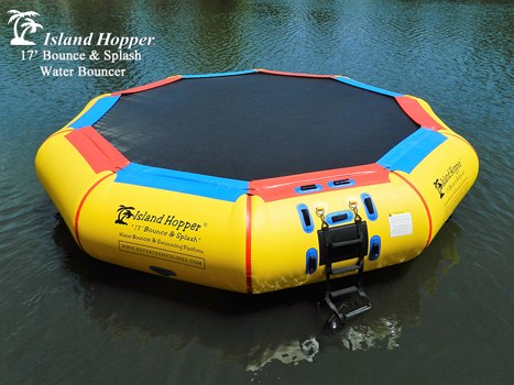 17 ft Bounce & Splash - By Island Hopper