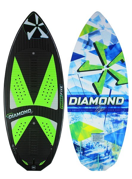 2023 Phase 5 Diamond Turbo Skim Wakesurfer - 54 inch - Shuswap Ski and Board