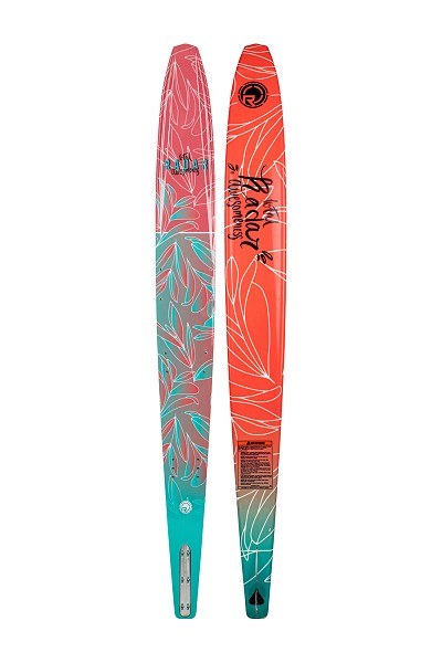 Radar Total Awesomeness Slalom Waterski Blank - 63 inch Girls