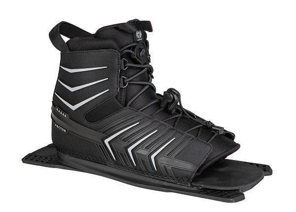 Radar Vector Blk/Silv Slalom Binding Feather Frame Rear - Small
