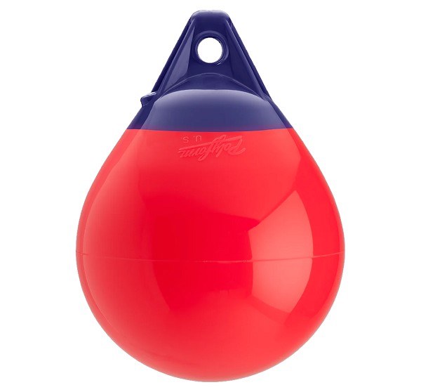 Marine Buoy 15 inch High - Red - by Polyform