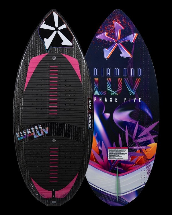 26 Phase 5 Diamond Luv Women's Skim Wakesurfer - 51 inch