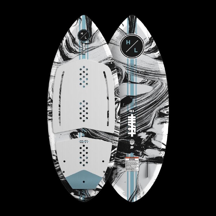 26 Hyperlite Hi-Fi Skim Style Wakesurfer - 53 inch