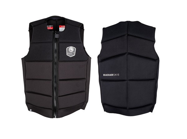 Radar Black Tidal Men's Impact Vest - XS