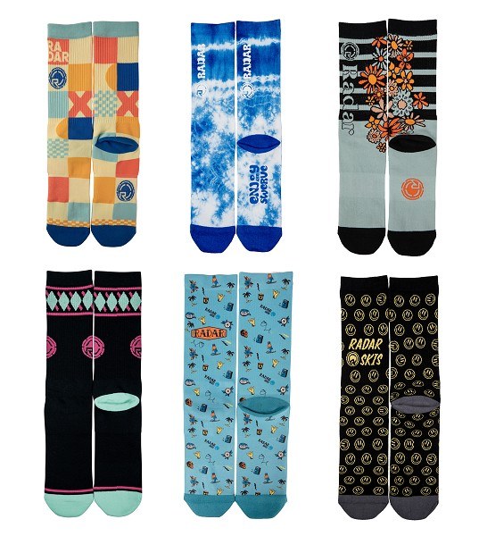 Radar Crew Socks