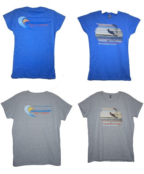 Shuswap Women's Paige Skier Tee - XL