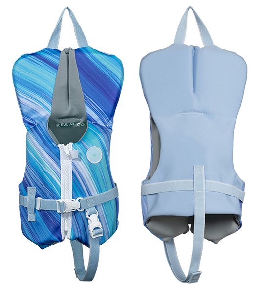 Infant Harmonized Approved Vest - Blue Swirl - by Liquid Force