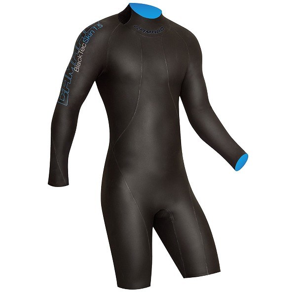 Camaro Blacktec Unisex Long Sleeve Shorty Wetsuit - XS