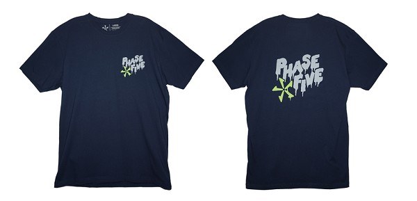 Phase 5 Short Sleeve T-Shirt - Slime Logo - L