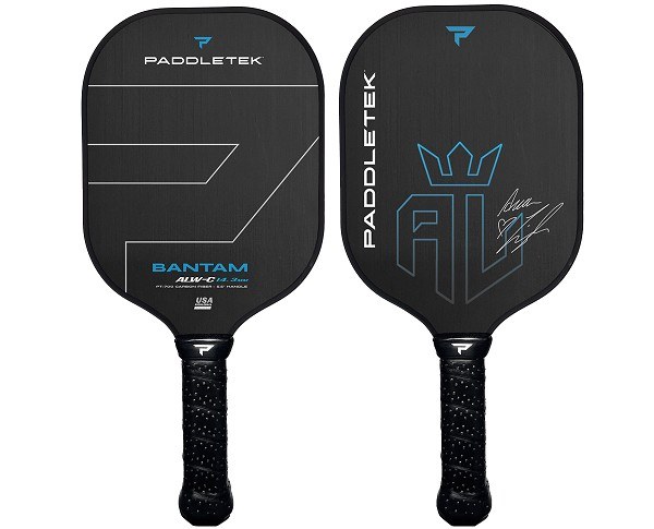 Paddletek Anna Leigh Waters - 14.3 MM - RAW Carbon Pickleball Paddle- Limited Stock - Blue