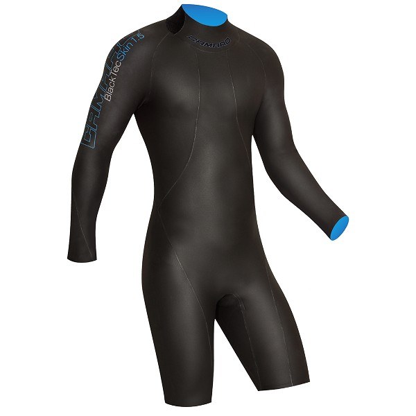 Camaro Youth Blacktec Longsleeve Shorty Wetsuit - Small