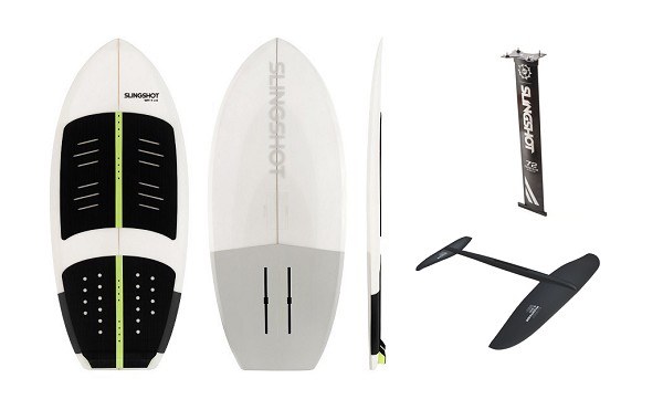 Slingshot Wakefoil & Board Package - 50H Board, G900 Foil & 72P Mast