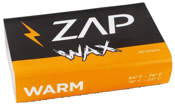 Zap Skimboards Traction Board Wax - Warm