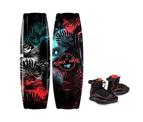 Ronix Krush Wakeboard & Luxe Binding - 130 board with 6/9 boot
