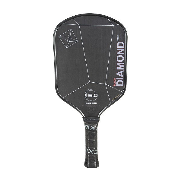 Six Zero Black Diamond 16 MM - Grey - Pickleball Paddle