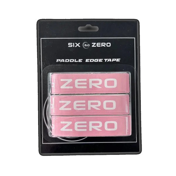 Six Zero  Pickleball Paddle Edge Guard Tape - 3 Pack - Pink