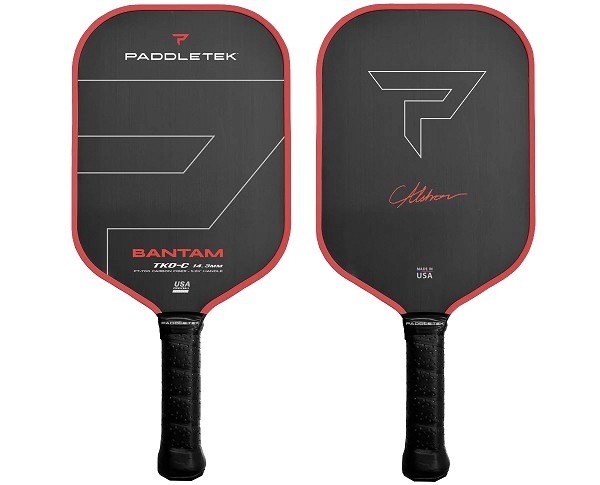 Paddletek Bantam TKO-CX 14.3 MM Carbon Pickleball Paddle - Red