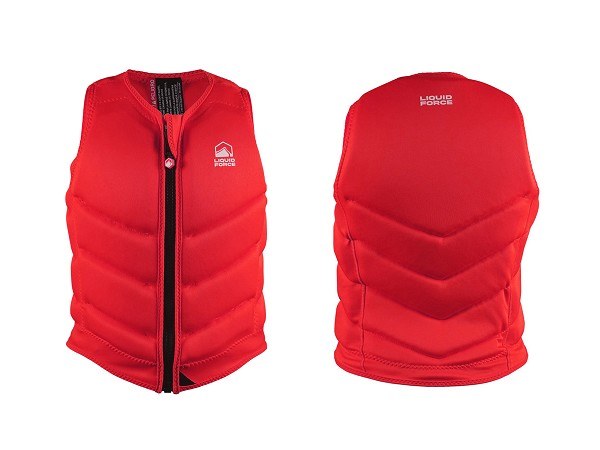 Liquid Force Core Women's Competition Vest - Red - Medium
