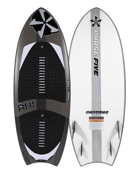 26 Phase 5 AHI Stealth Surf Style Wakesurfer - 56 inch