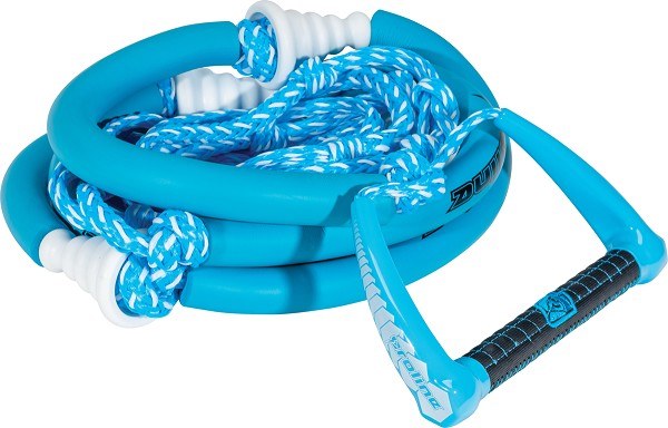 Proline TUG Suede Deluxe 30 foot Surf Rope - Blue/White
