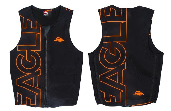 Eagle Men's Pro Logo Highlight Vest Orange - Small