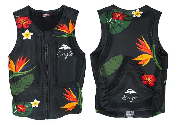 Eagle Women's Floral Vest - Medium