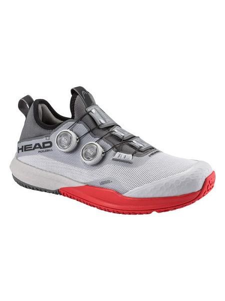 Head Men's Motion Pro Pickleball Shoes - BOA Grey/Red 10