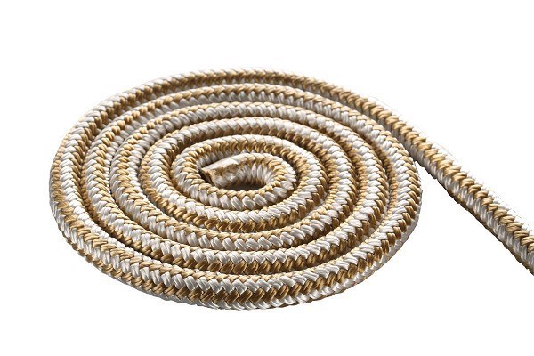 Sea Choice Braided Dock Line 1/2" X 15' - Gold/White