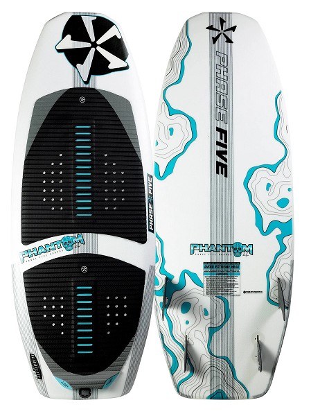 25 Phase 5 Phantom Surf Style Wakesurfer - 50 inch