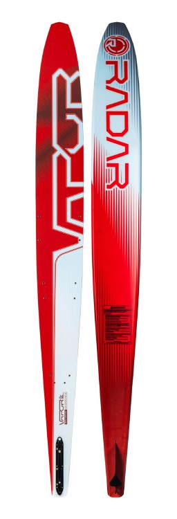 26 Radar Vapor Graphite Slalom Waterski - 65 inch