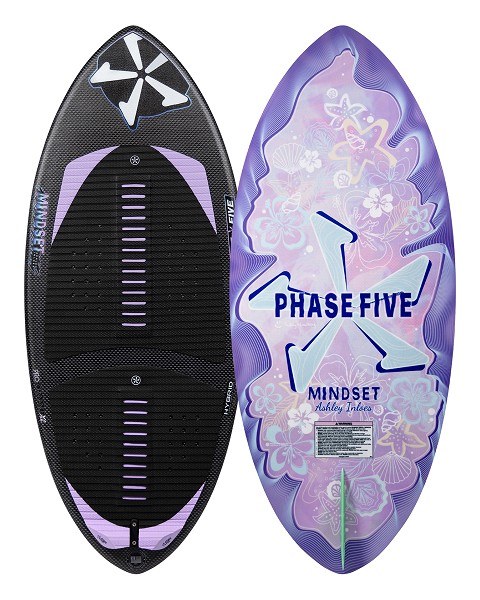 26 Phase 5 Mindset Premium Skim Style Wakesurfer - 43 inch