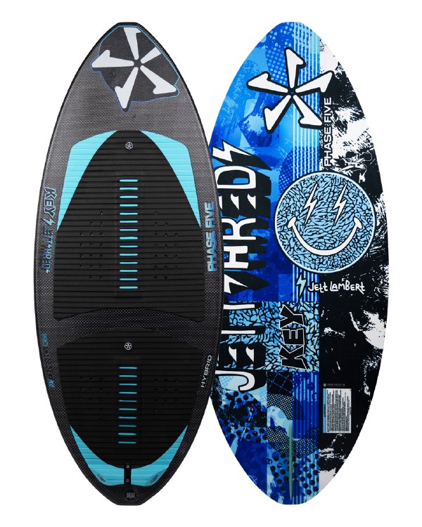 2026 Phase Five Key Jet Shreds Skim Style Wkurfer - 50 inch