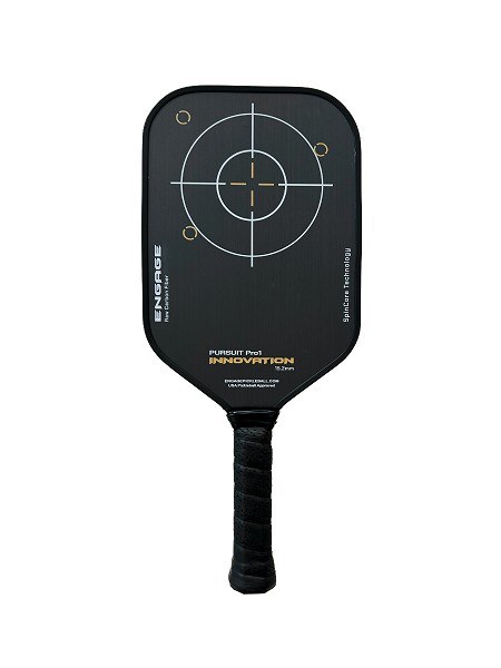 Engage Pursuit Pro 1 Innovation - Raw Carbon - Pickleball Paddle