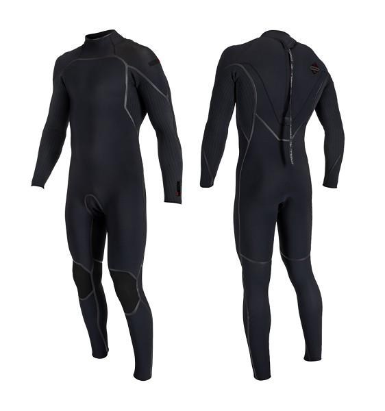 O'Neill Men's Hyperfreak Fire 4/3 Back Zip Full Wetsuit - XL
