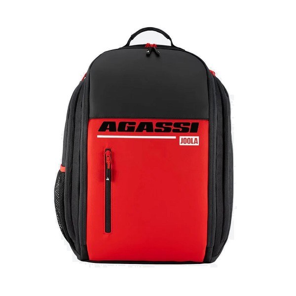 Joola Agassi Vision II Pickleball Backpack - Black/Red
