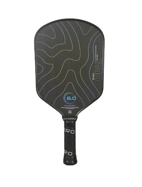 Six Zero Black Opal 14 MM - Aerospace Foam Core - Pickleball Paddle