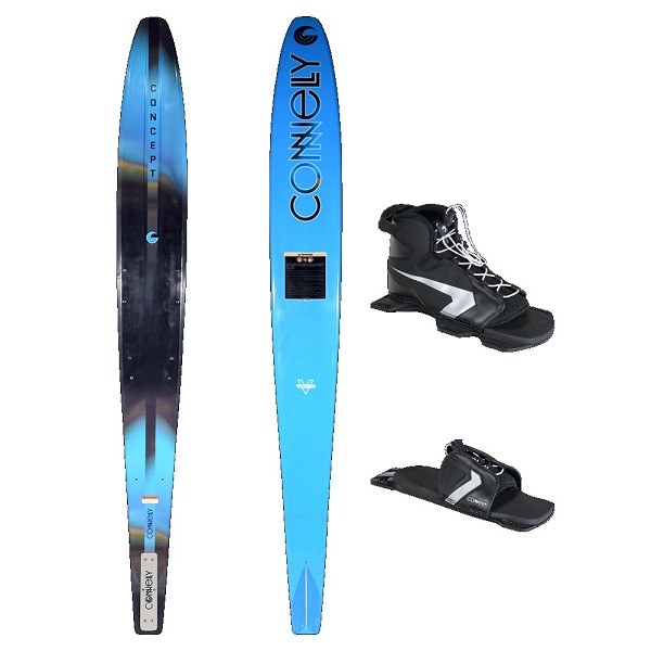 Connelly Concept 65 inch Slalom Ski with Shadow S/M Front & RTP