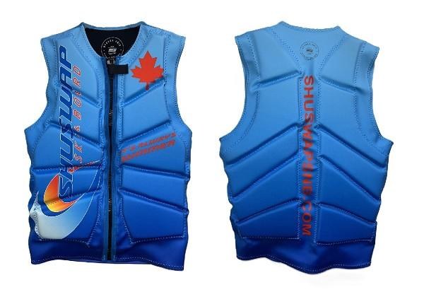Stokes - Shuswap Ski & Board - Blue Comp Style Vest - 2XS