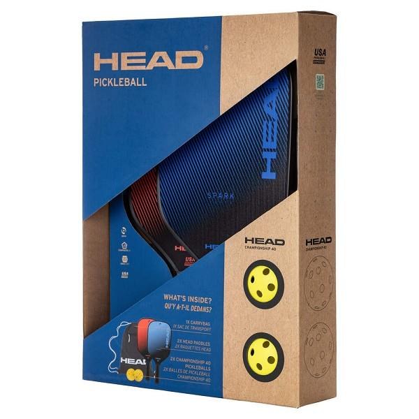 Head Spark - 2 Pickleball Paddles with 2 Balls